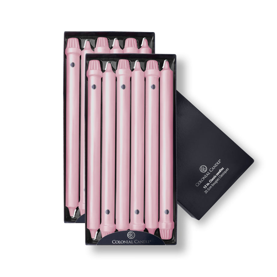 Persian Pink 12" Classic Taper