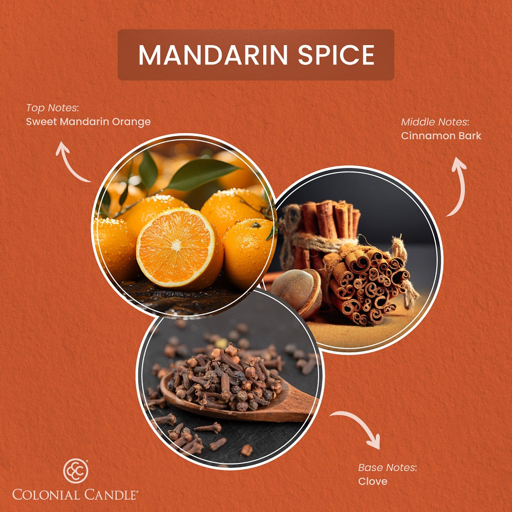 Mandarin Spice, 14.5oz, Pop of Color