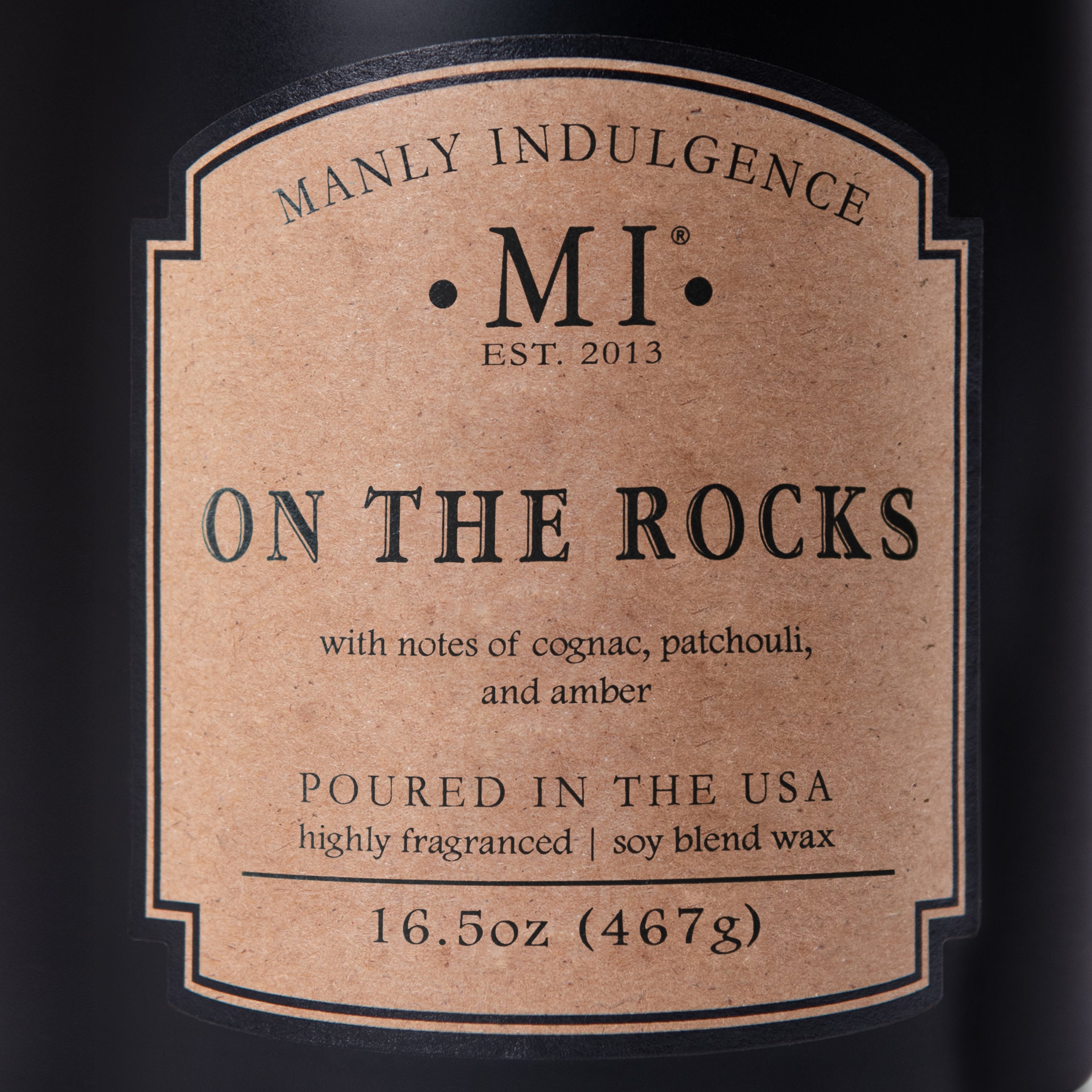 On the Rocks, Manly Indulgence, 16.5oz, Classic+ Collection