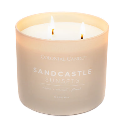 Sandcastle Sunsets, 14.5oz, Pop of Color