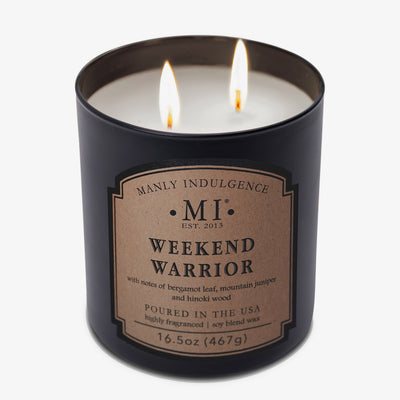 Weekend Warrior, Manly Indulgence, 16.5oz, Classic+ Collection