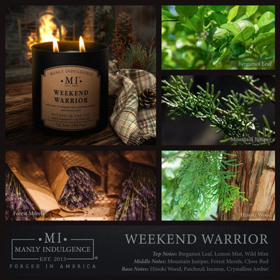 Weekend Warrior, Manly Indulgence, 16.5oz, Classic+ Collection