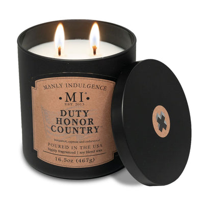 Duty Honor Country, Manly Indulgence, 16.5oz, Classic+ Collection