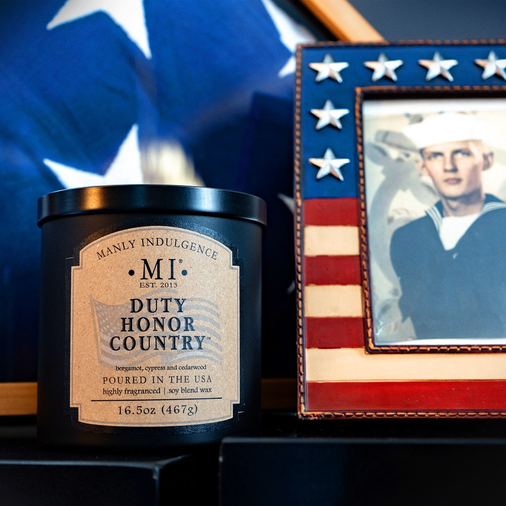 Duty Honor Country, Manly Indulgence, 16.5oz, Classic+ Collection