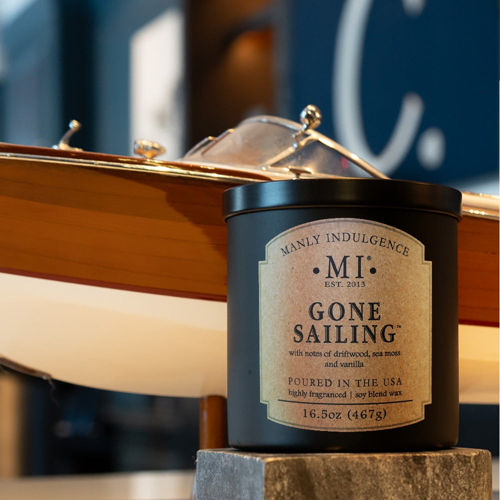 Gone Sailing, Manly Indulgence, 16.5oz, Classic+ Collection