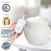 Colonial Candle Multifunctional White Warmer with Timer