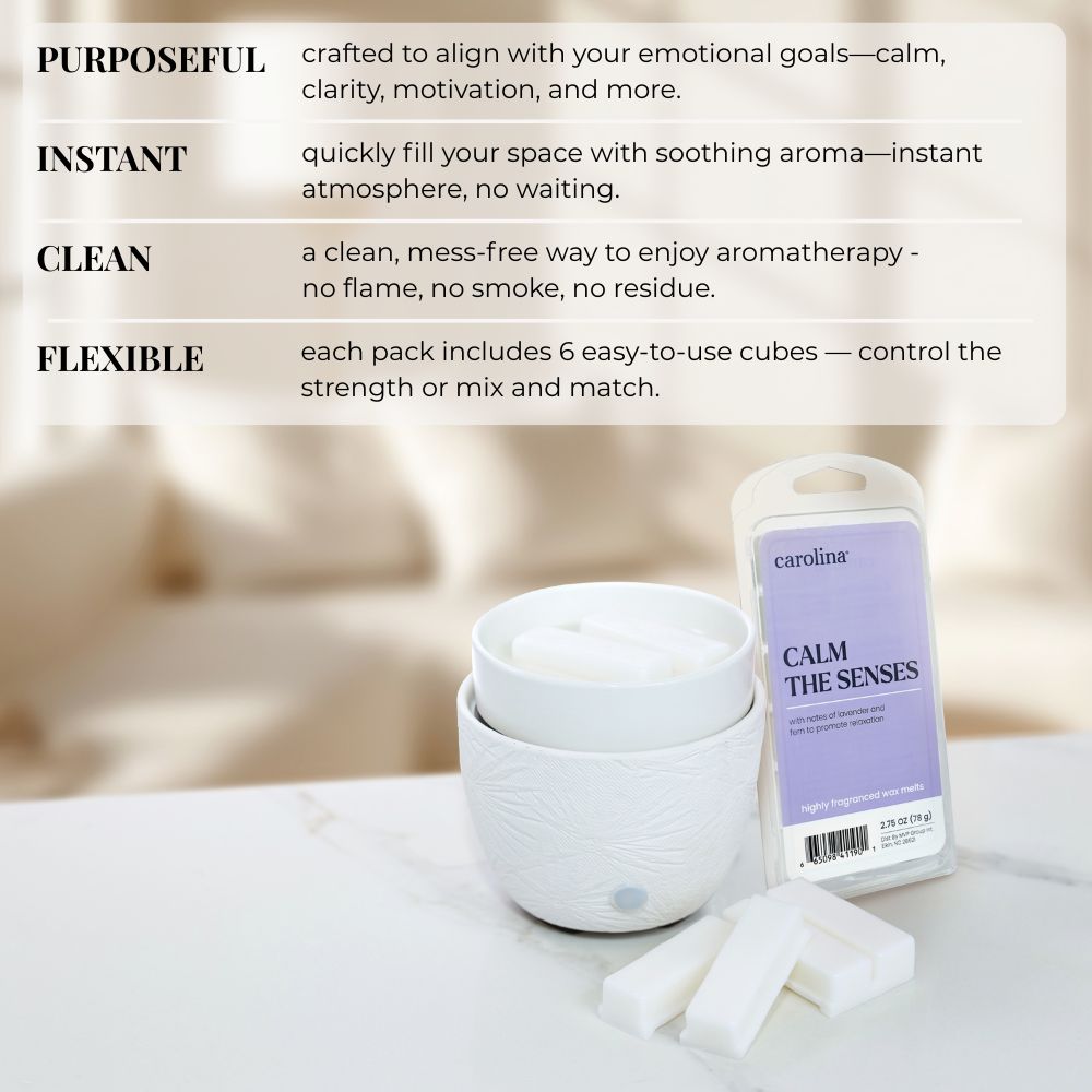 Calm the Senses Wax Melt, 2.75oz, Wellness Collection