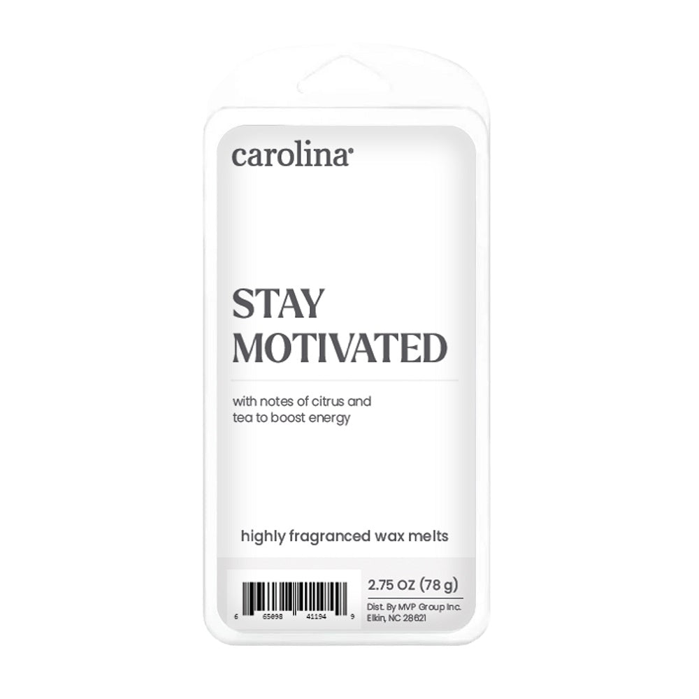 Stay Motivated Wax Melt, 2.75oz, Wellness Collection