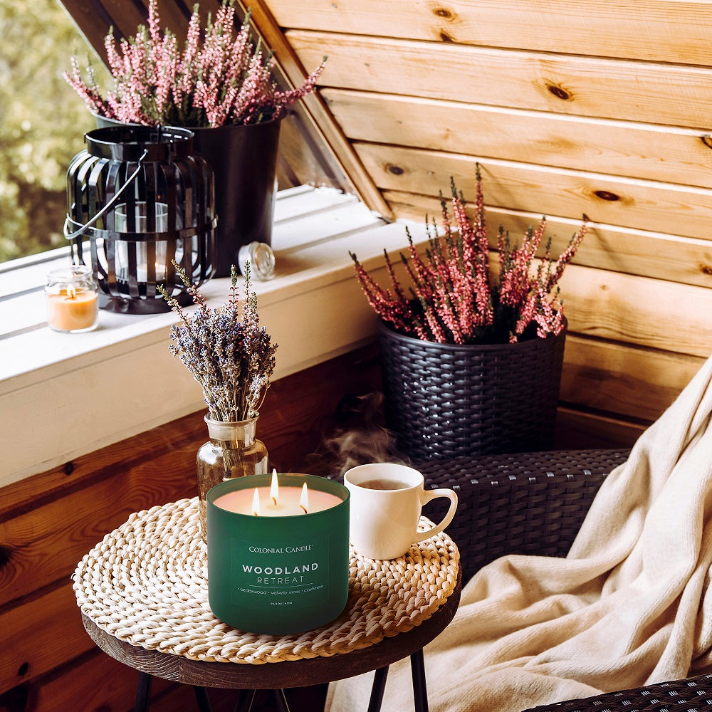 Woodland Retreat, 14.5oz, Pop of Color