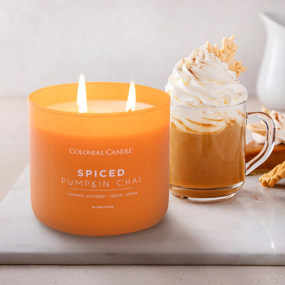 Spiced Pumpkin Chai, 14.5oz, Pop of Color