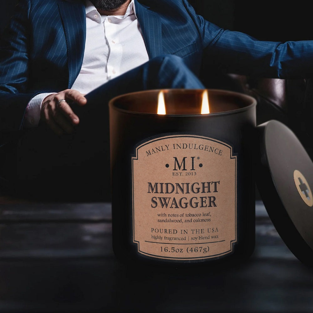 Midnight Swagger, Manly Indulgence, 16.5oz, Classic+ Collection