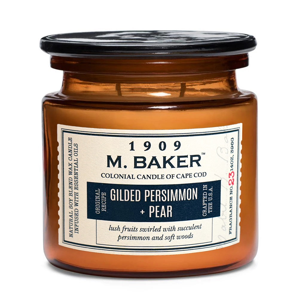 Gilded Persimmon & Pear, 14 oz, M Baker Collection