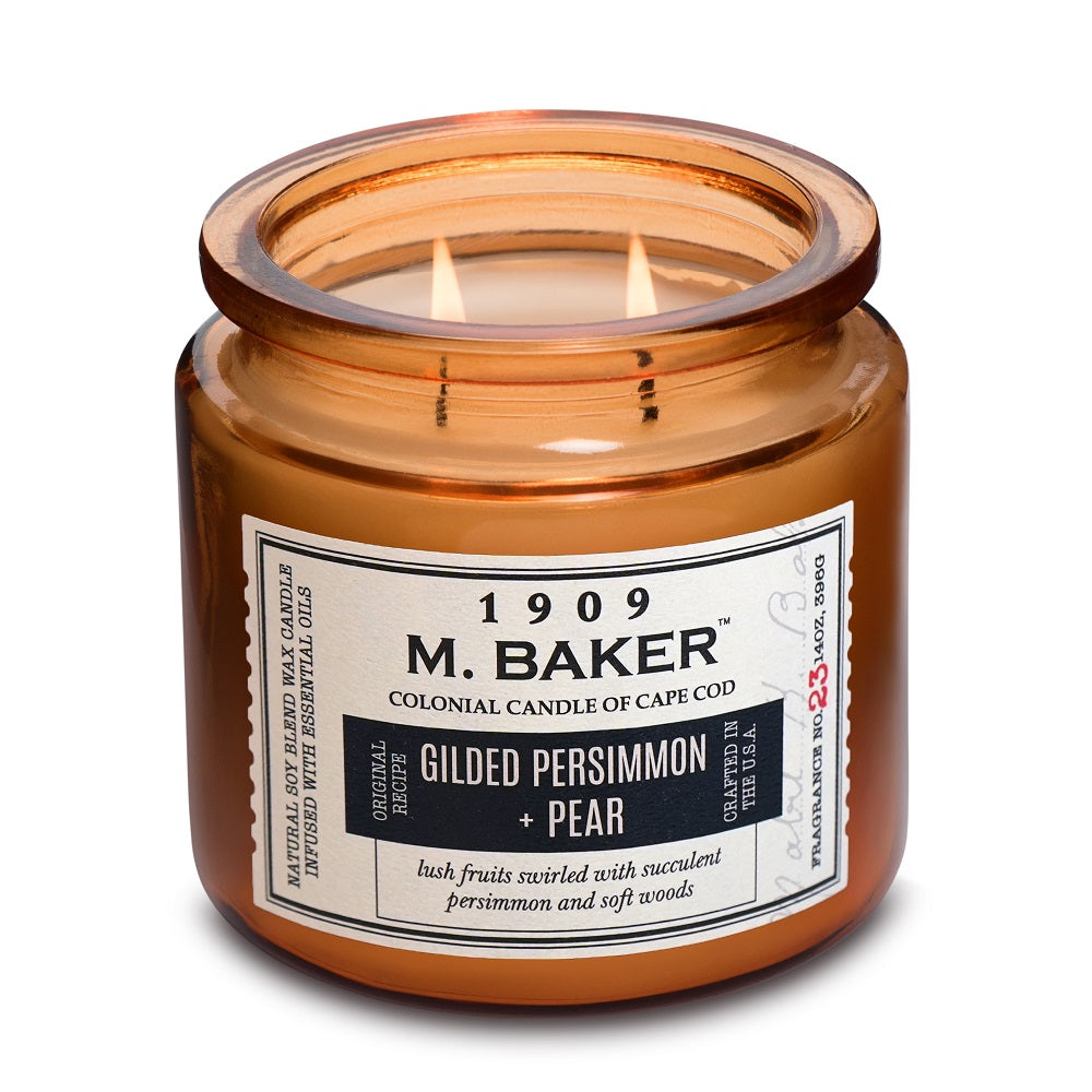 Gilded Persimmon & Pear, 14 oz, M Baker Collection