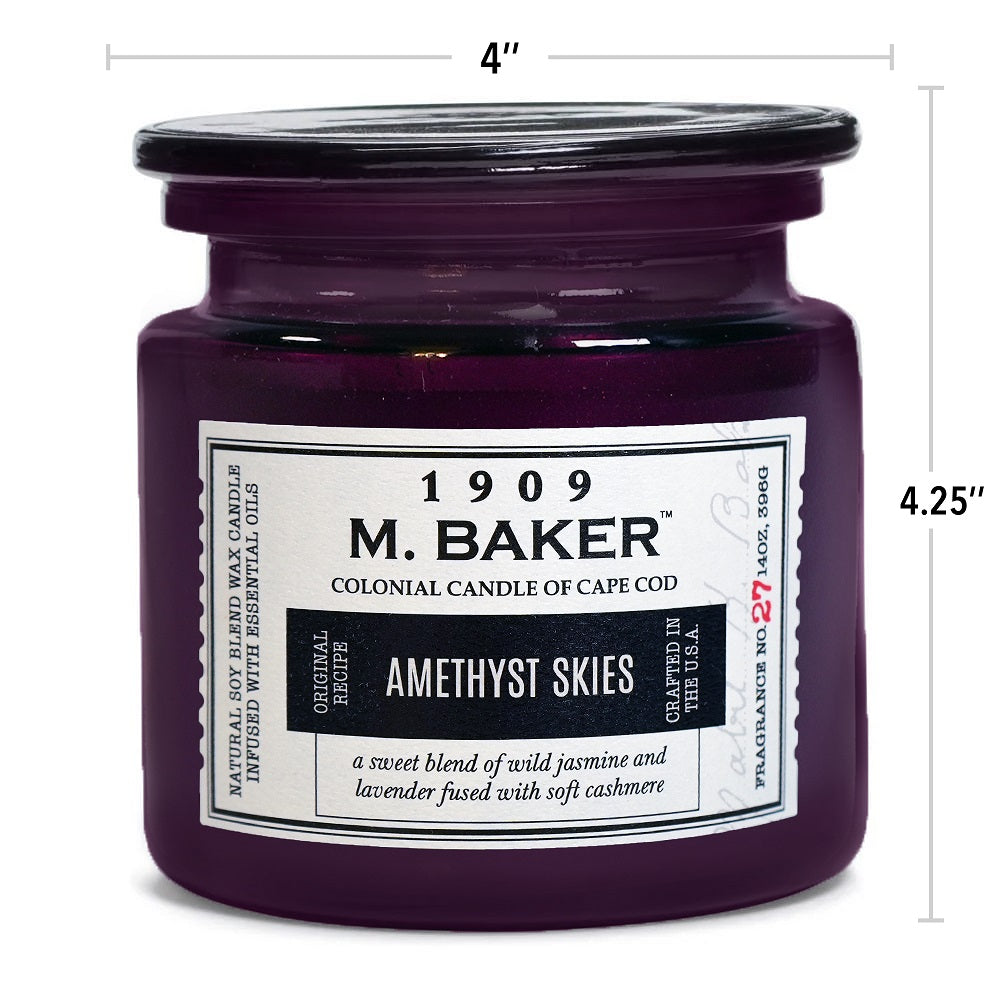 Amethyst Skies, 14 oz, M Baker Collection