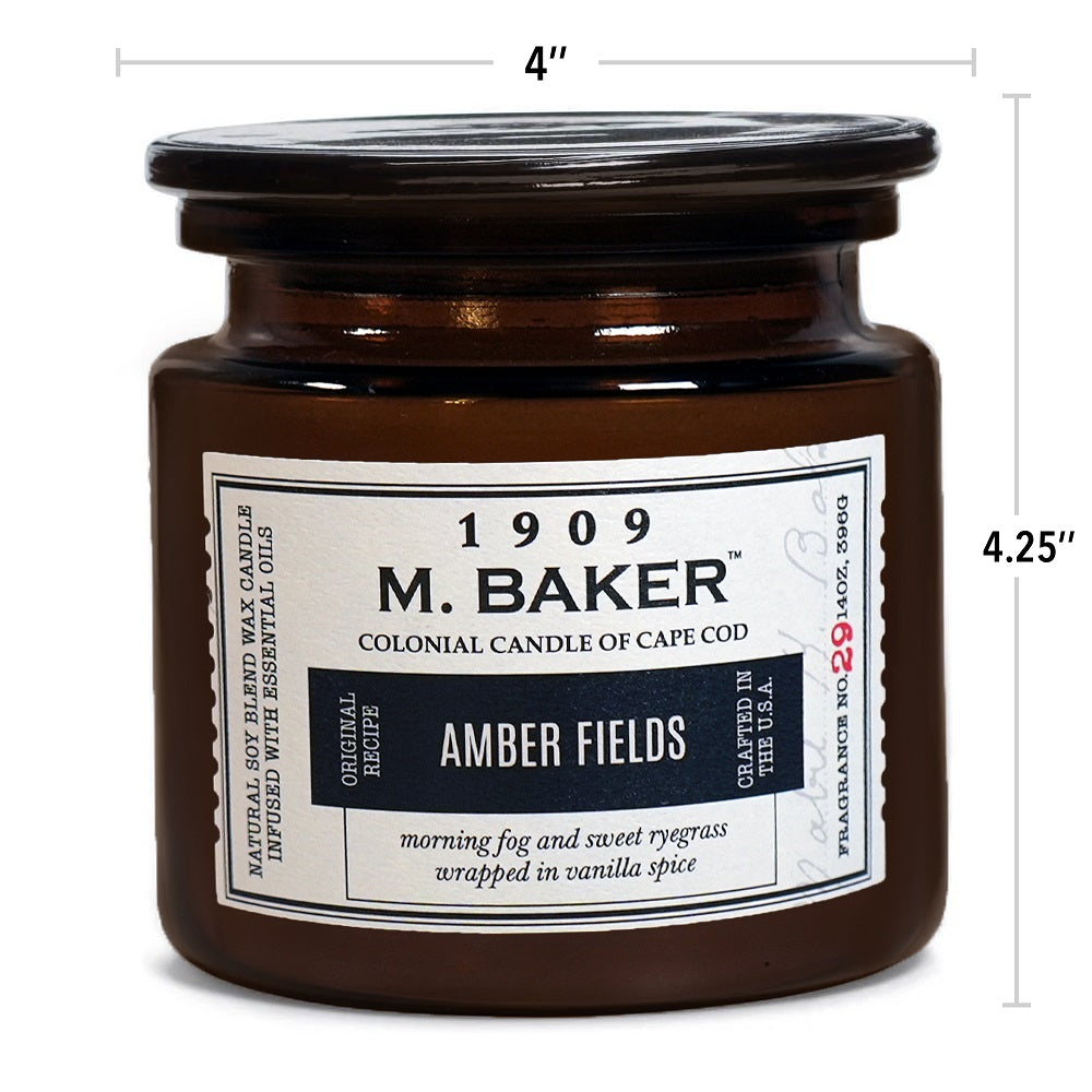 Amber Fields, 14 oz, M Baker Collection