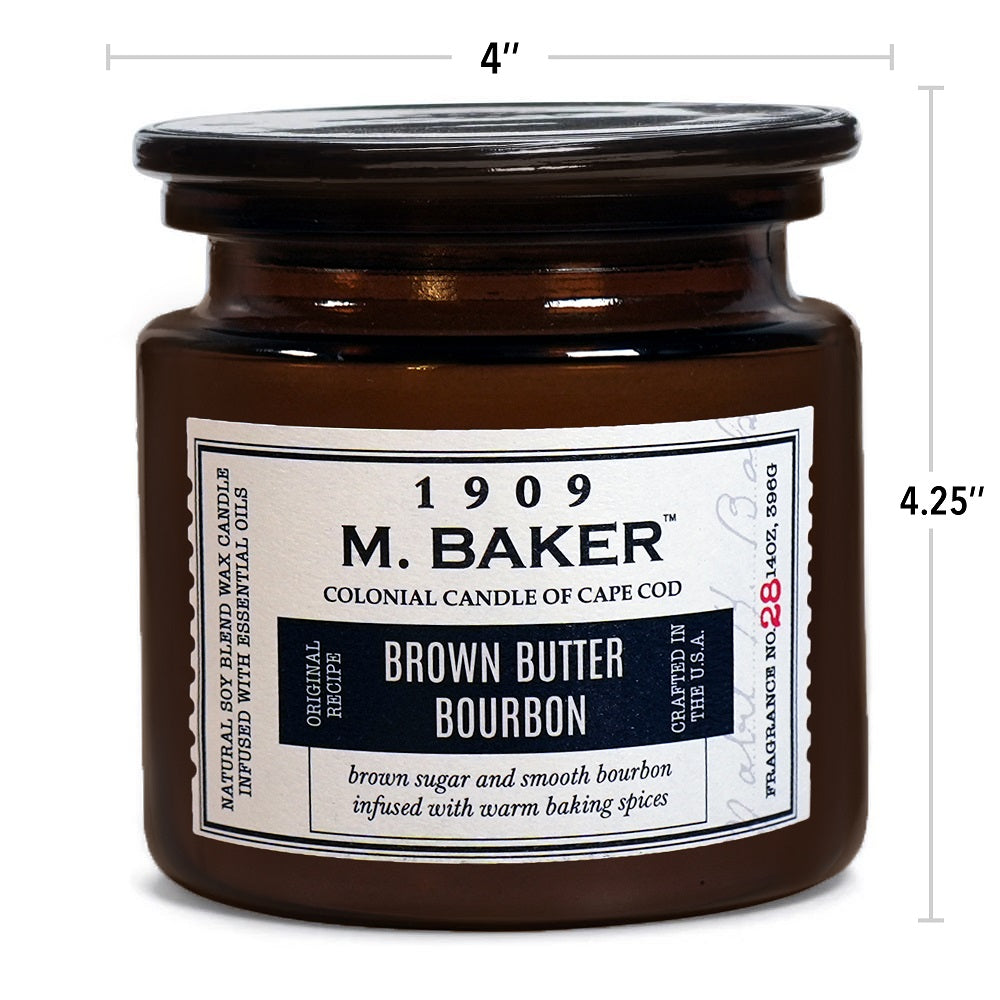 Brown Butter Bourbon, 14 oz, M Baker Collection