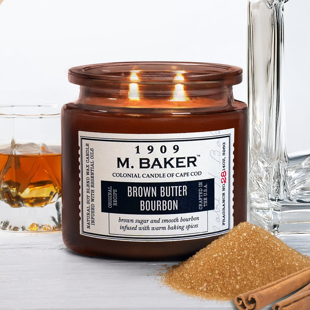 Brown Butter Bourbon, 14 oz, M Baker Collection