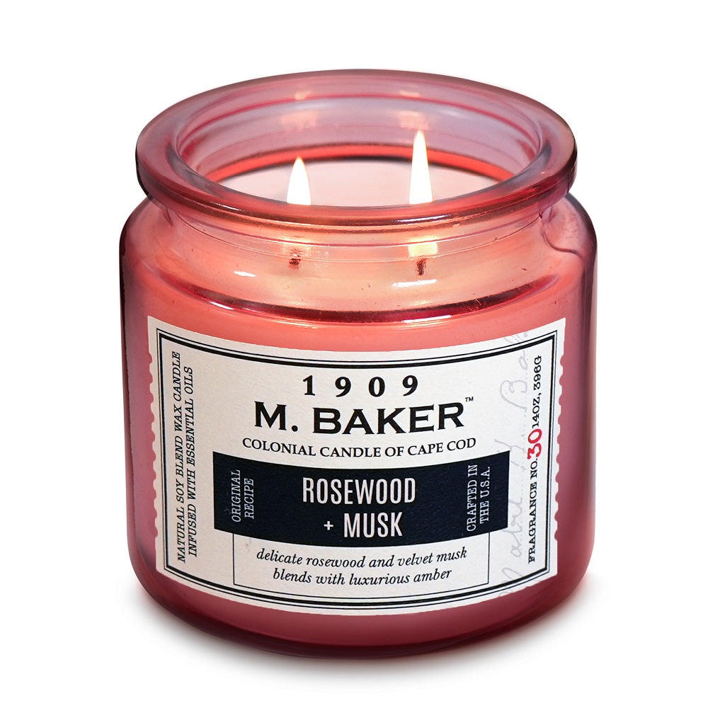Rosewood & Musk, 14 oz, M Baker Collection