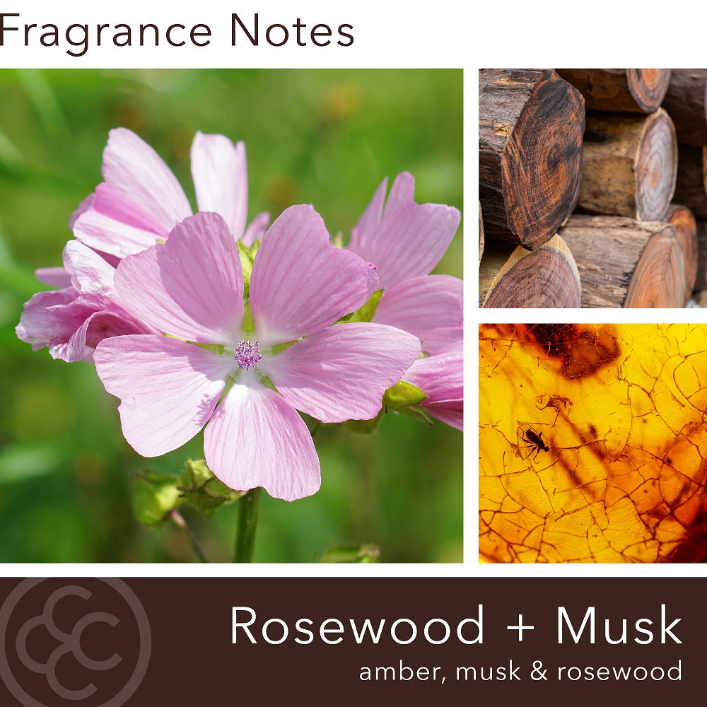 Rosewood & Musk, 14 oz, M Baker Collection