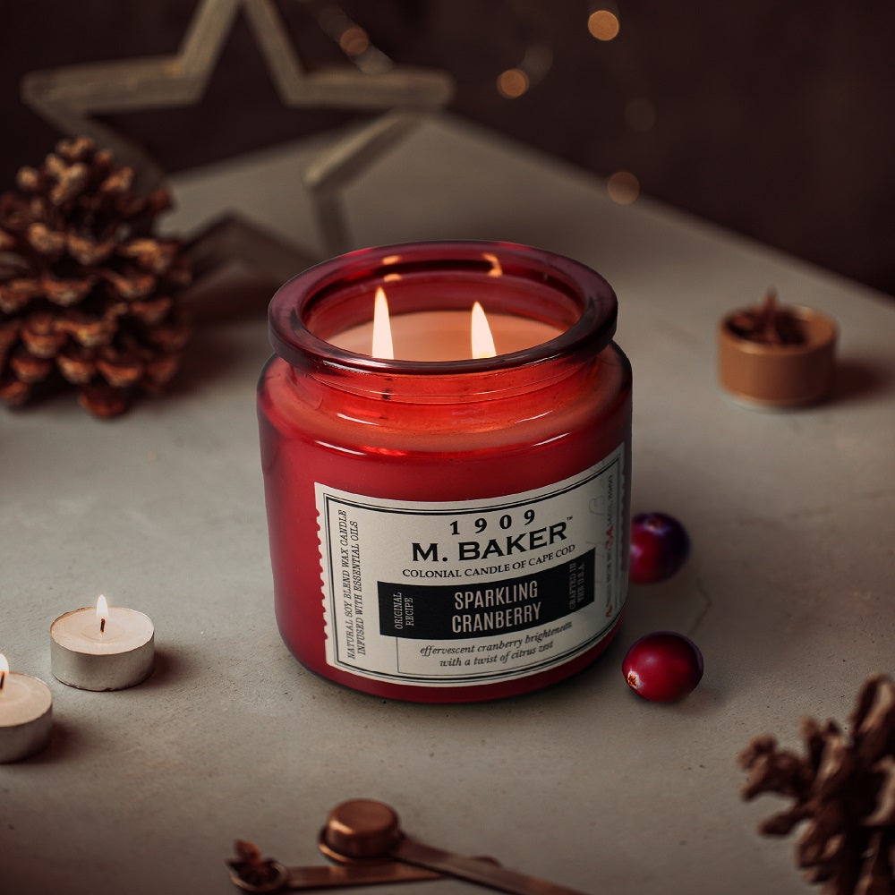 Sparkling Cranberry, 14 oz, M Baker Collection