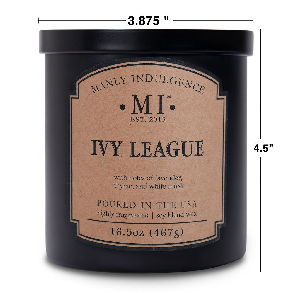 Ivy League, Manly Indulgence, 16.5oz, Classic+ Collection