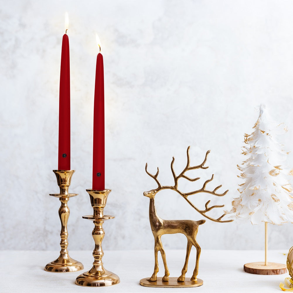 10" Red Handipt Taper, 2 Pack