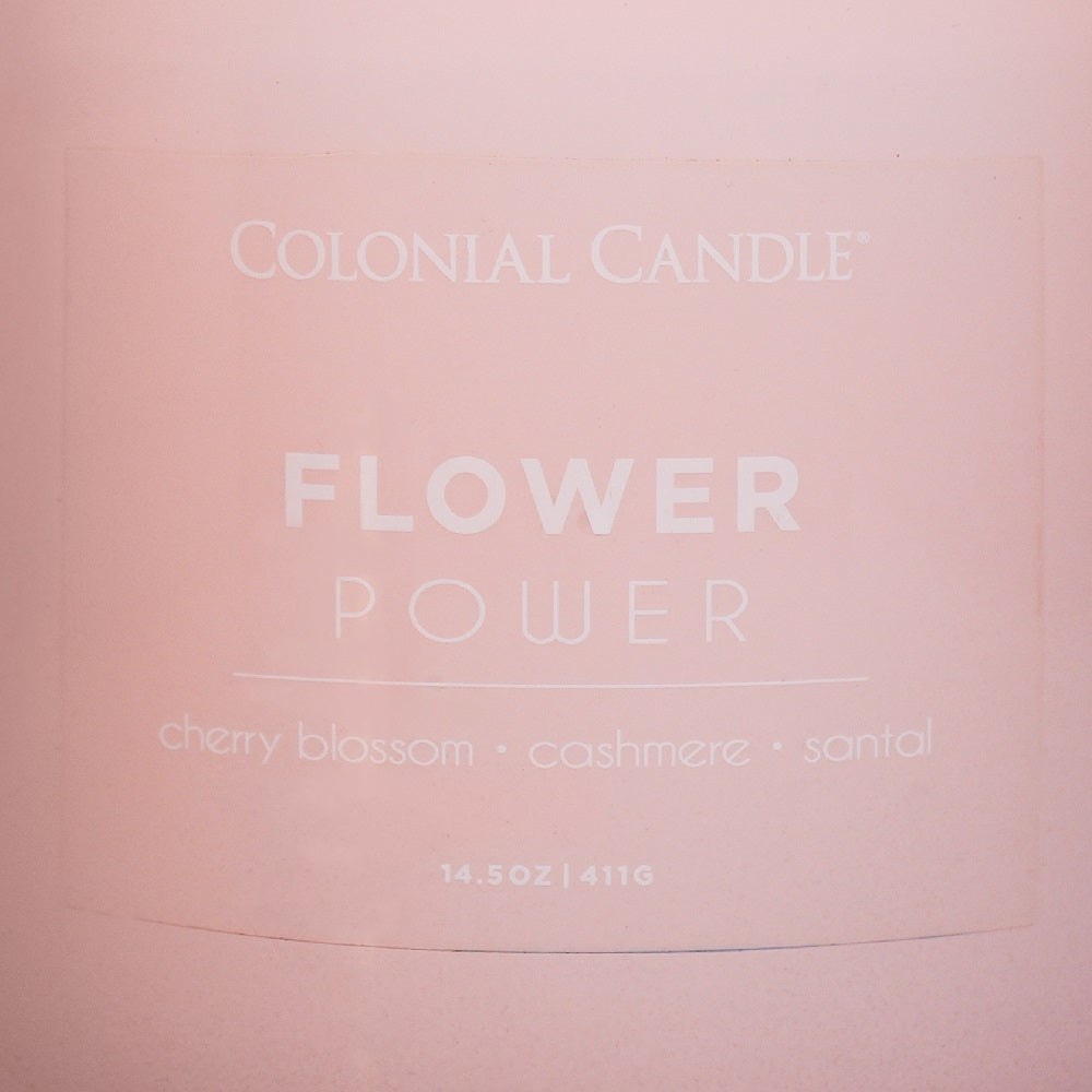 Flower Power, 14.5oz, Pop of Color