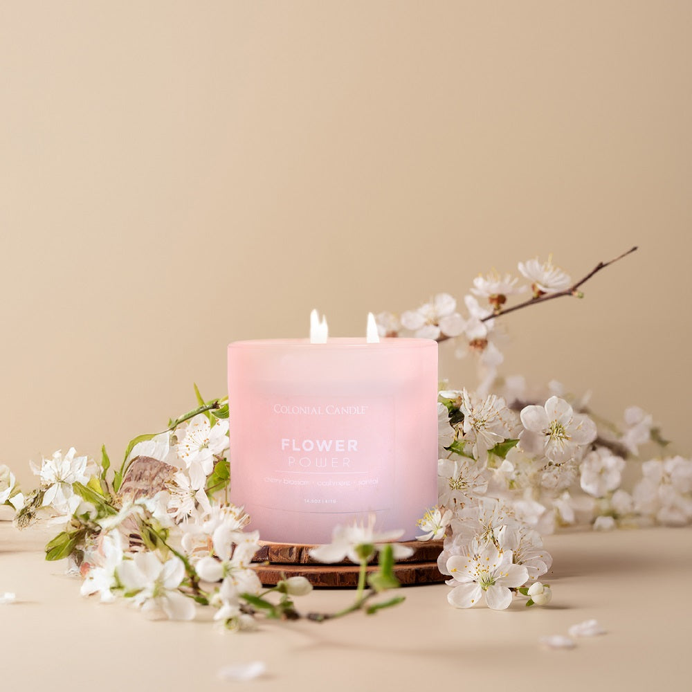 Flower Power, 14.5oz, Pop of Color