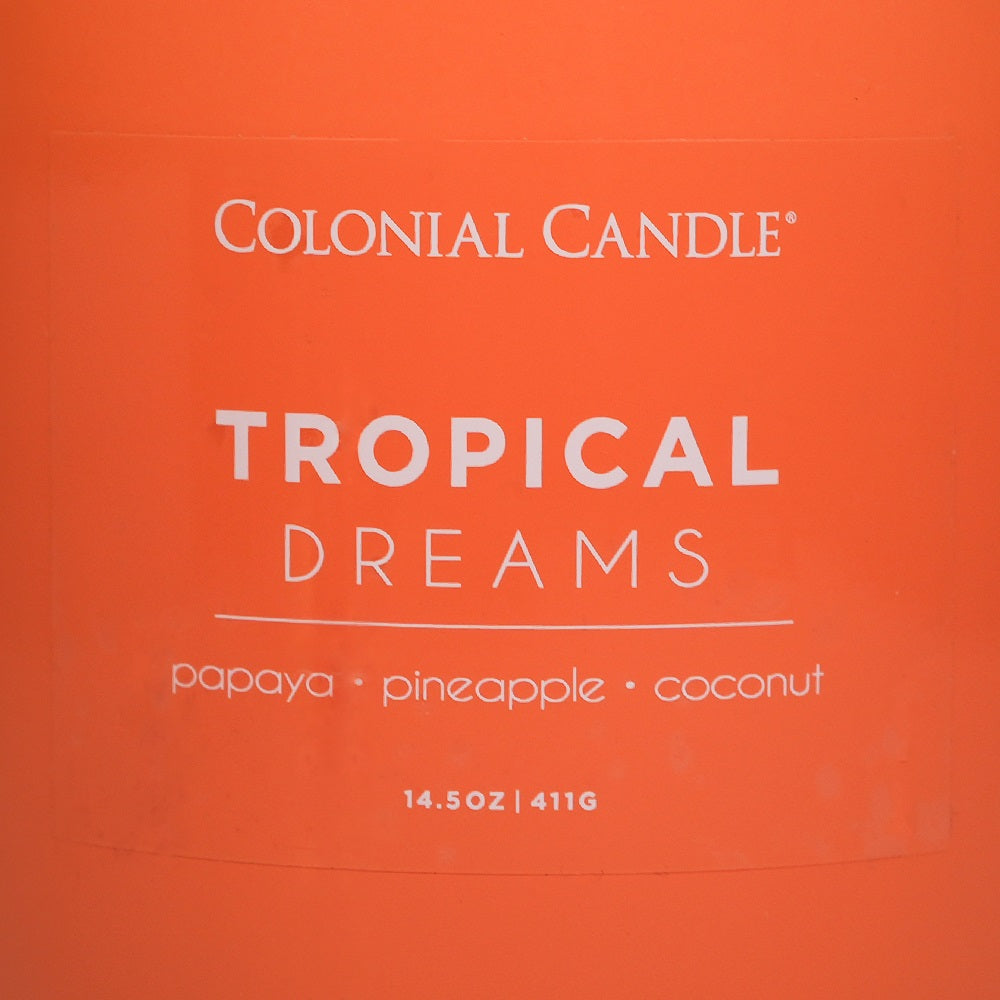 Tropical dreams, 14.5oz, Pop of Color