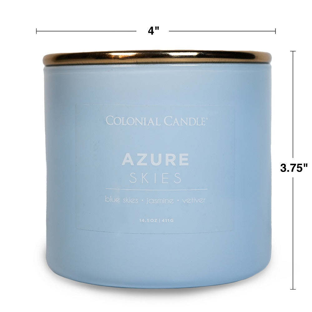 Azure Skies, 14.5oz, Pop of Color