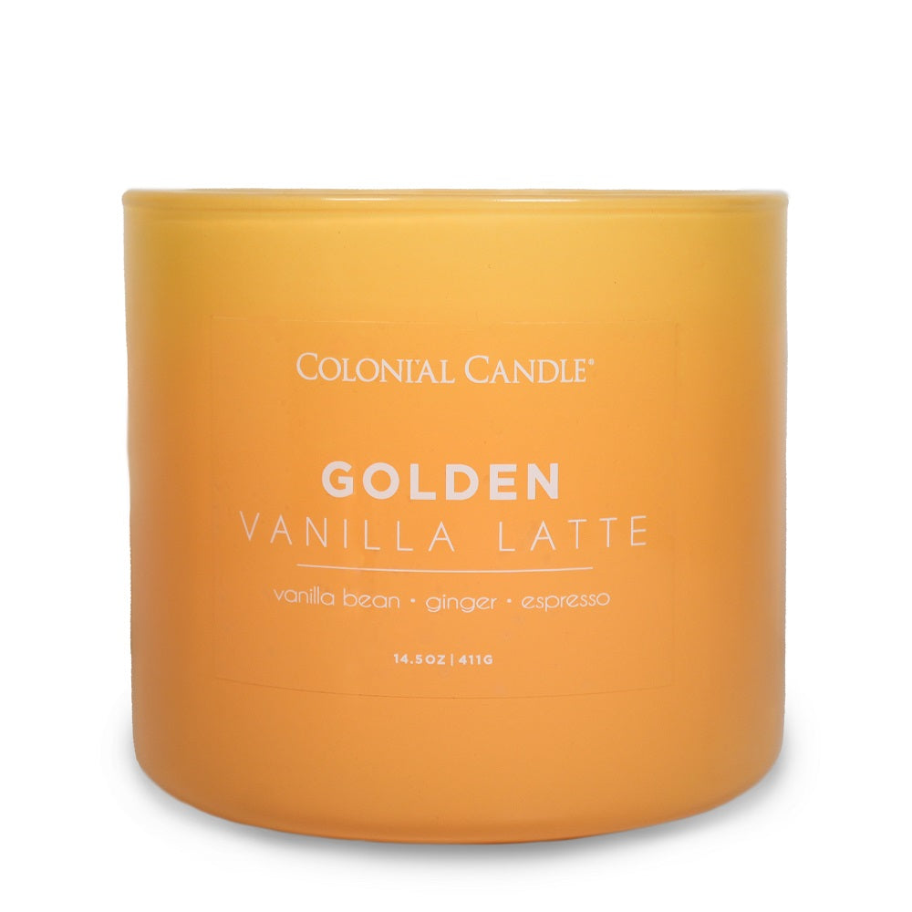 Golden Vanilla Latte, 14.5oz, Pop of Color