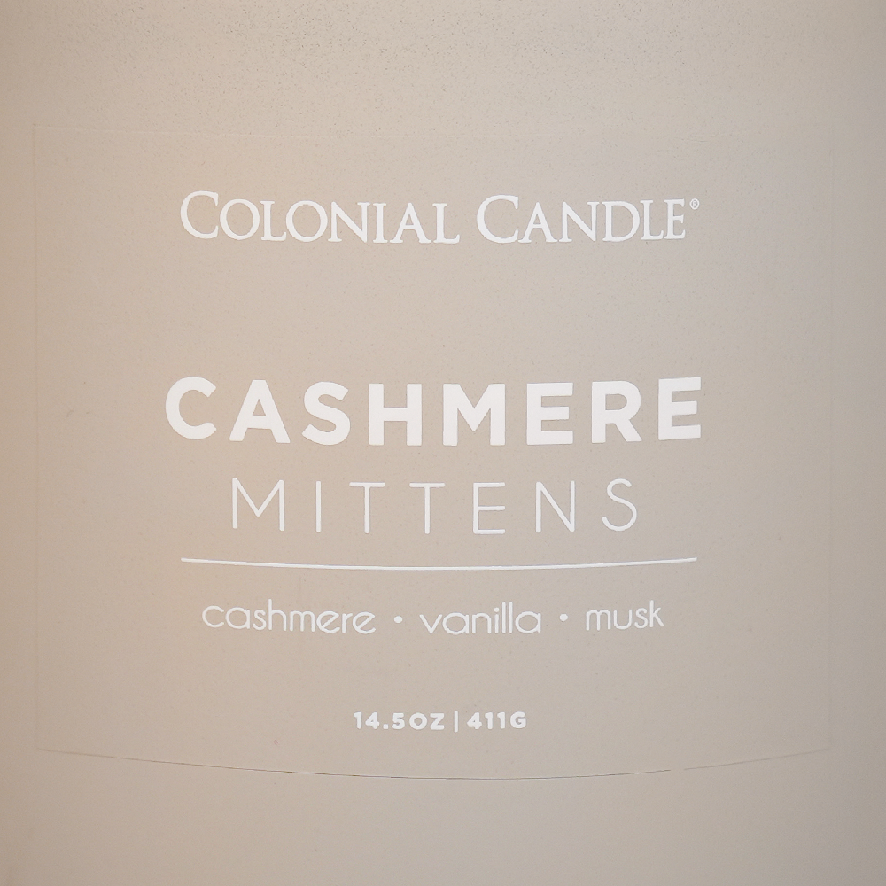 Cashmere Mittens, 14.5oz, Pop of Color