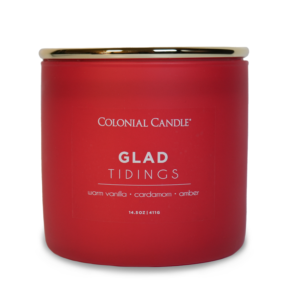 Glad Tidings, 14.5oz, Pop of Color