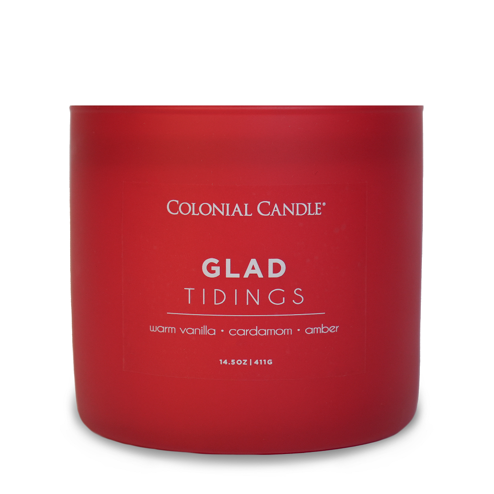 Glad Tidings, 14.5oz, Pop of Color