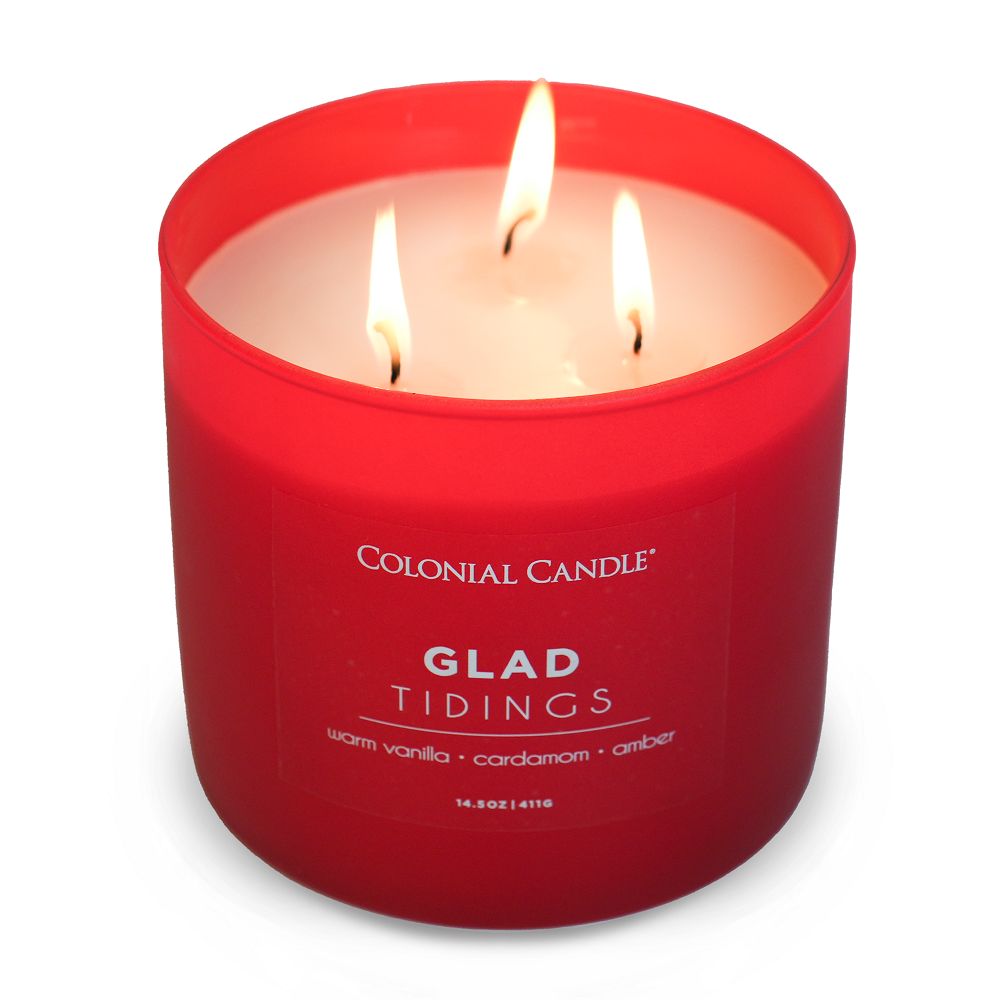 Glad Tidings, 14.5oz, Pop of Color