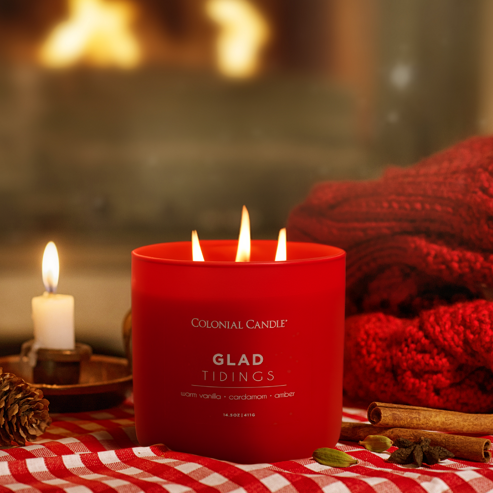 Glad Tidings, 14.5oz, Pop of Color