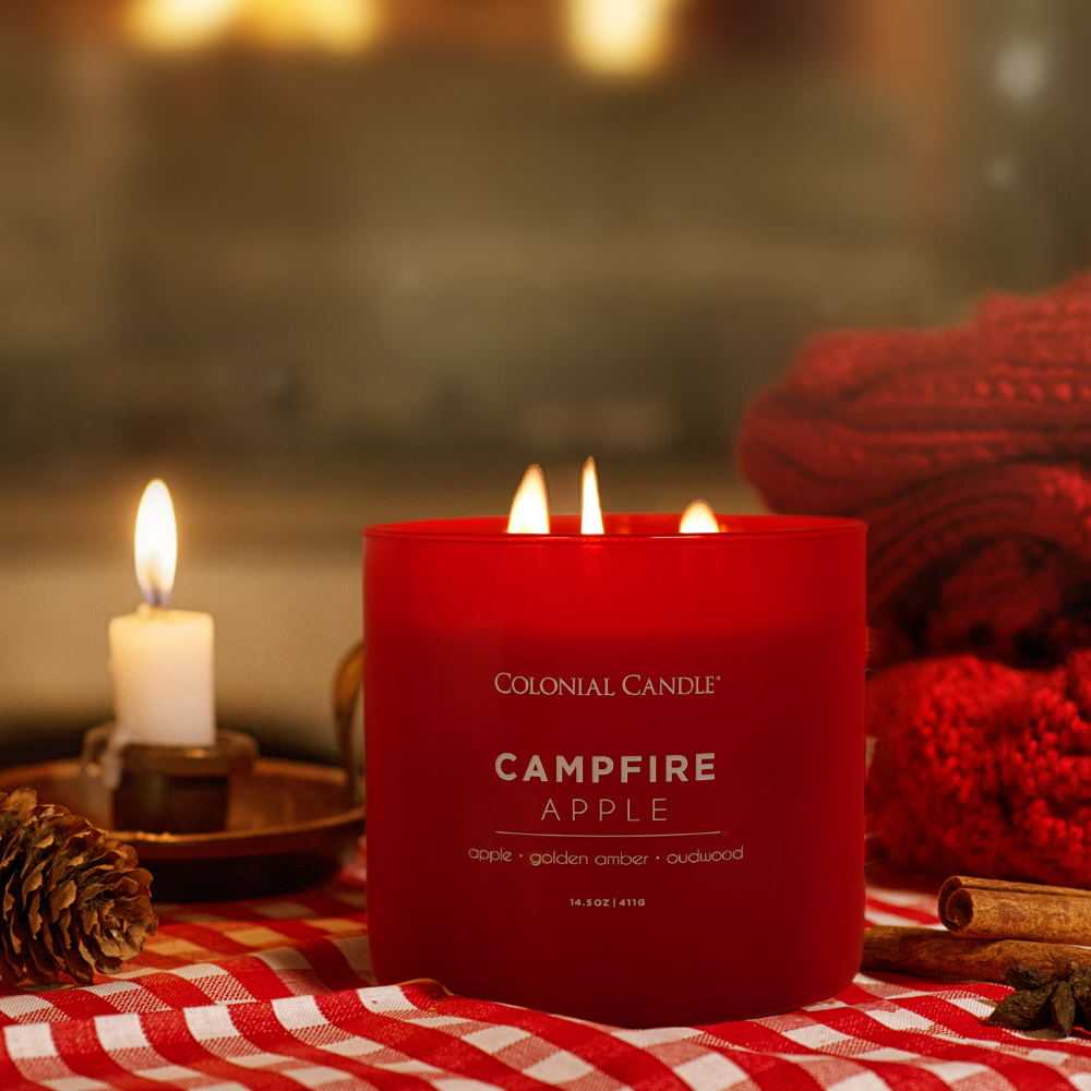 Campfire Apple, 14.5oz, Pop of Color