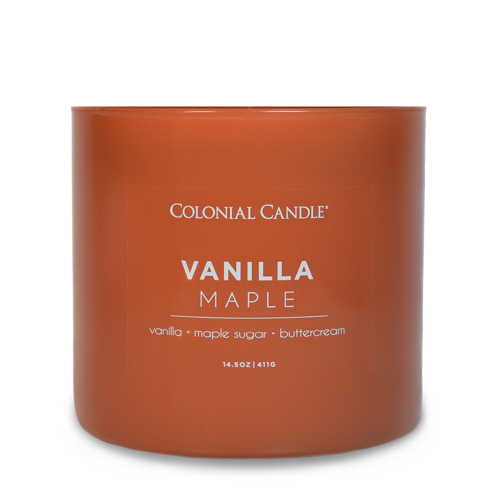 Vanilla Maple, 14.5oz, Pop of Color