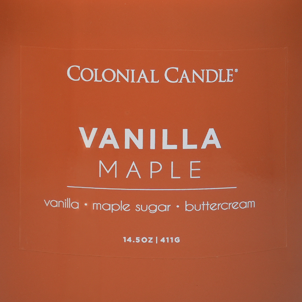 Vanilla Maple, 14.5oz, Pop of Color