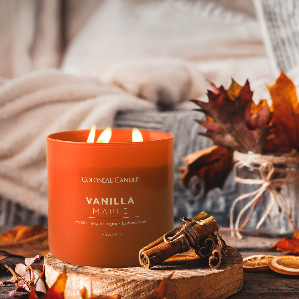 Vanilla Maple, 14.5oz, Pop of Color