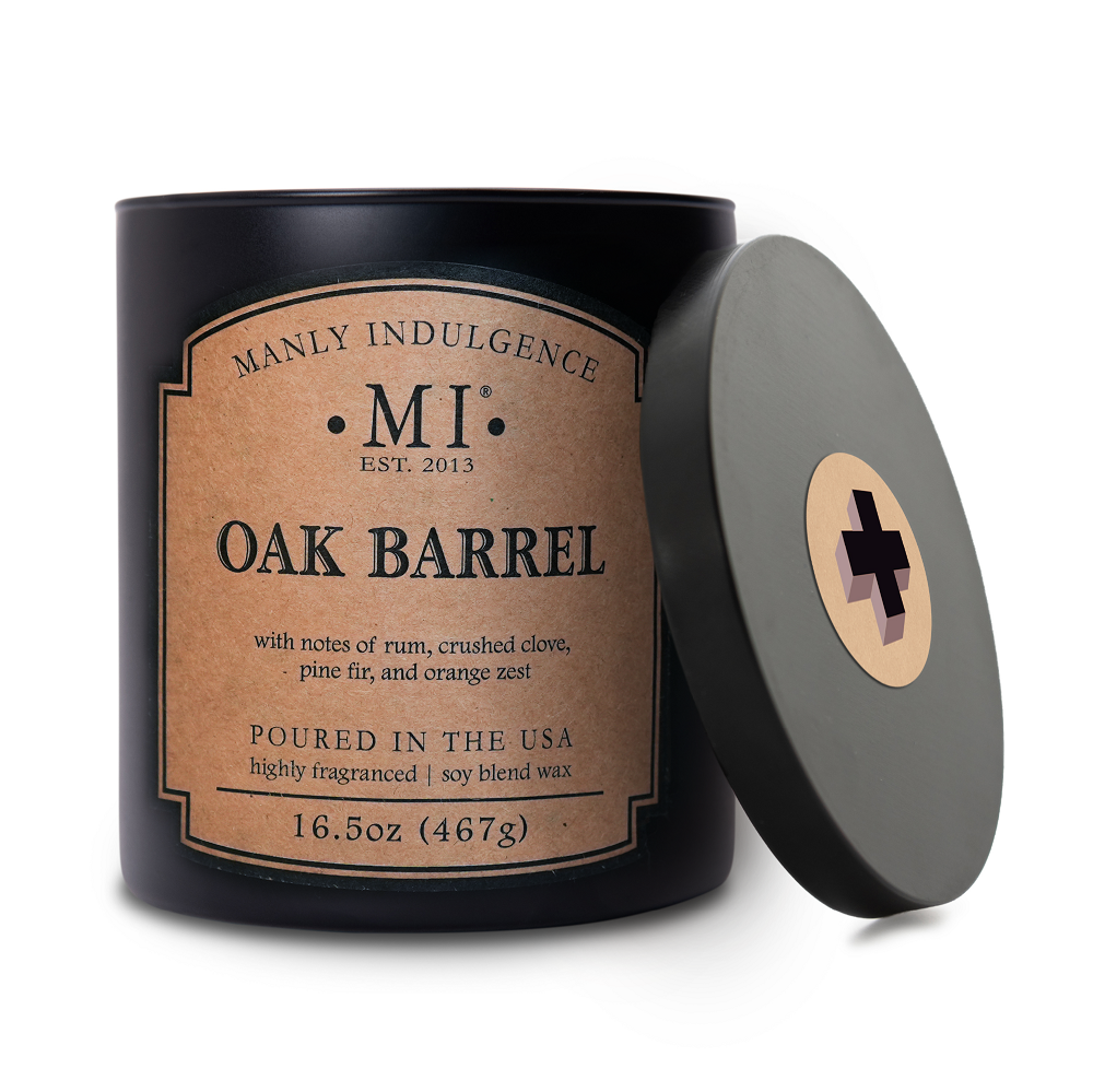 Oak Barrel, Manly Indulgence, 16.5oz, Classic+ Collection