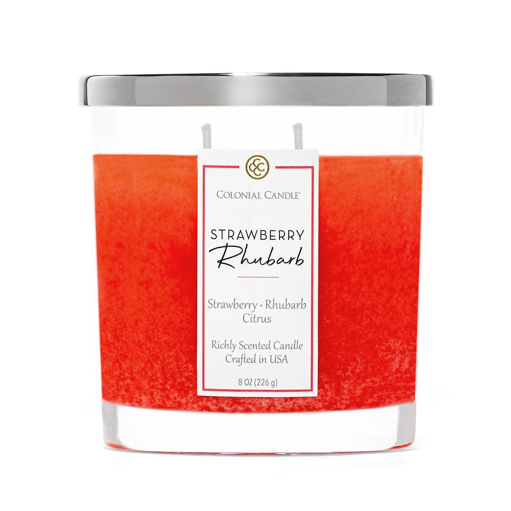 Strawberry Rhubarb, 8oz, Classic Ovals