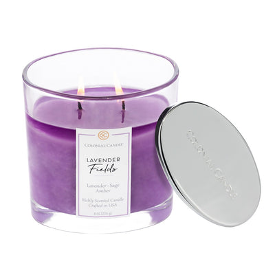 Lavender Fields,  8oz, Classic Ovals