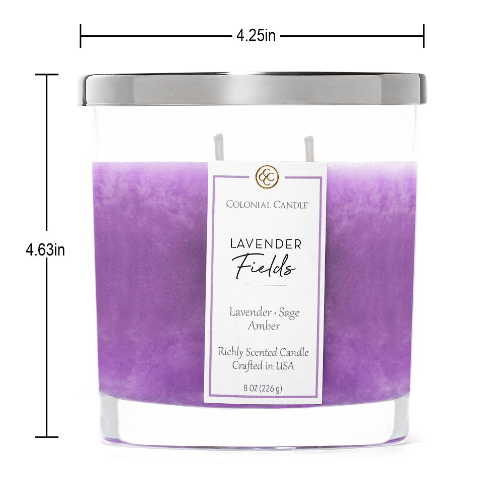 Lavender Fields,  8oz, Classic Ovals