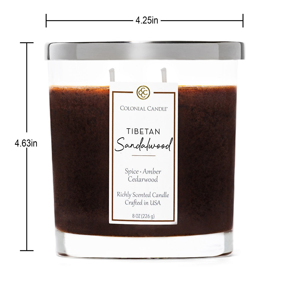 Tibetan Sandalwood, 8oz, Classic Ovals