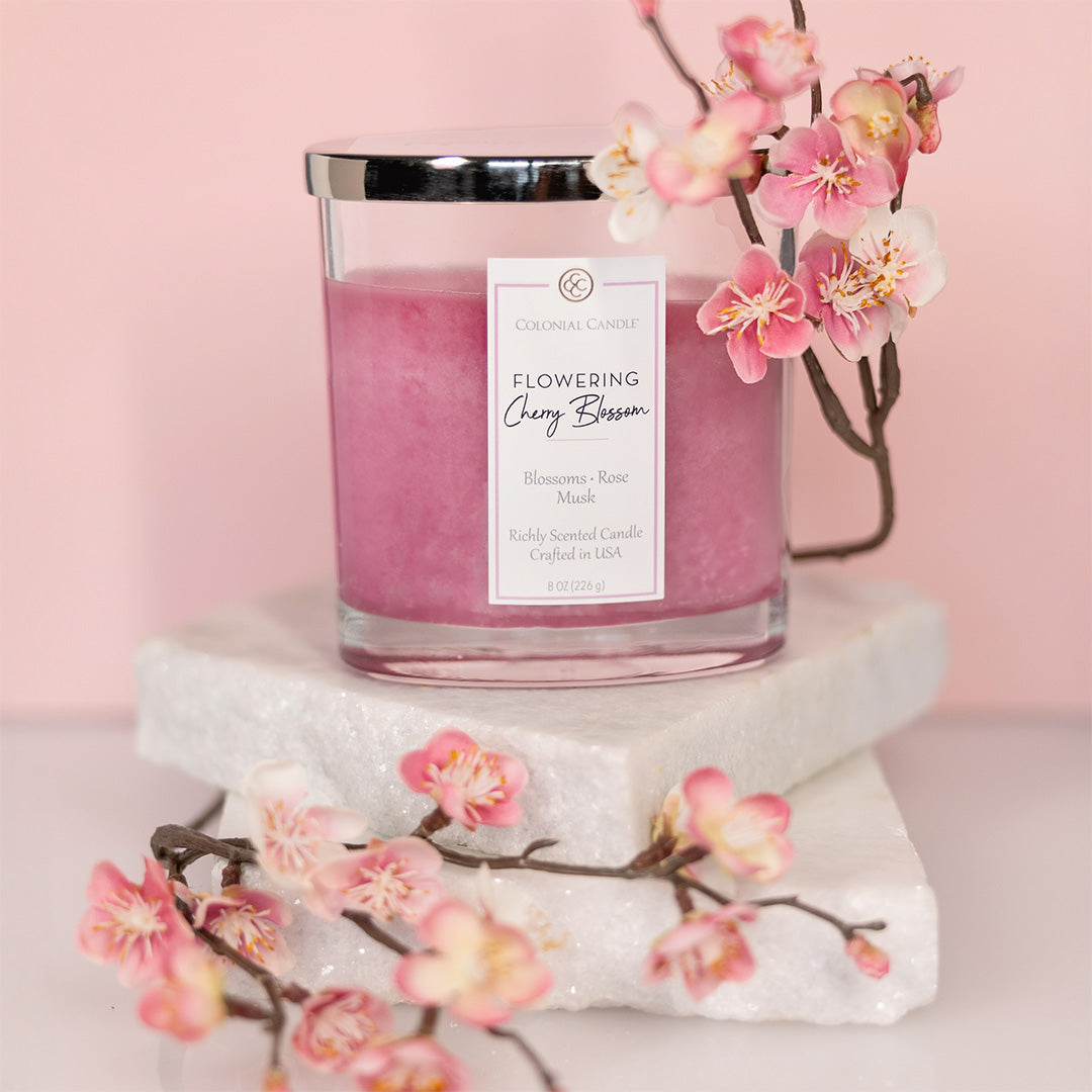 Flowering Cherry Blossom, 8oz, Classic Ovals