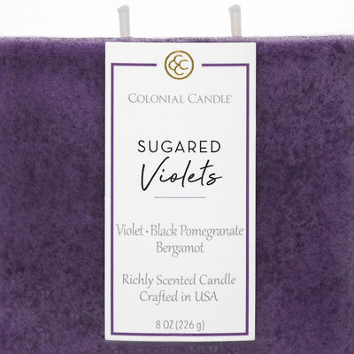 Sugared Violets, 8oz, Classic Ovals