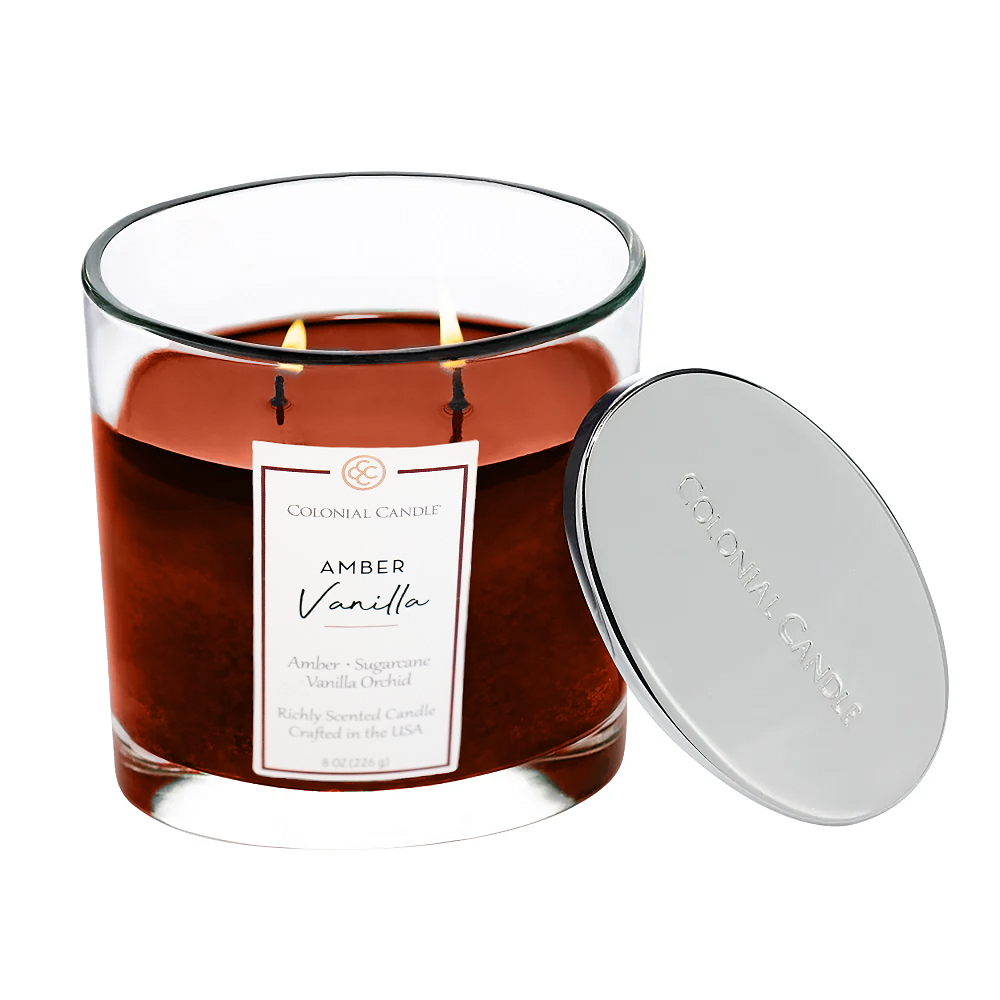 Amber Vanilla, 8oz, Classic Ovals