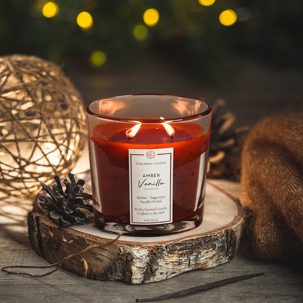 Amber Vanilla, 8oz, Classic Ovals