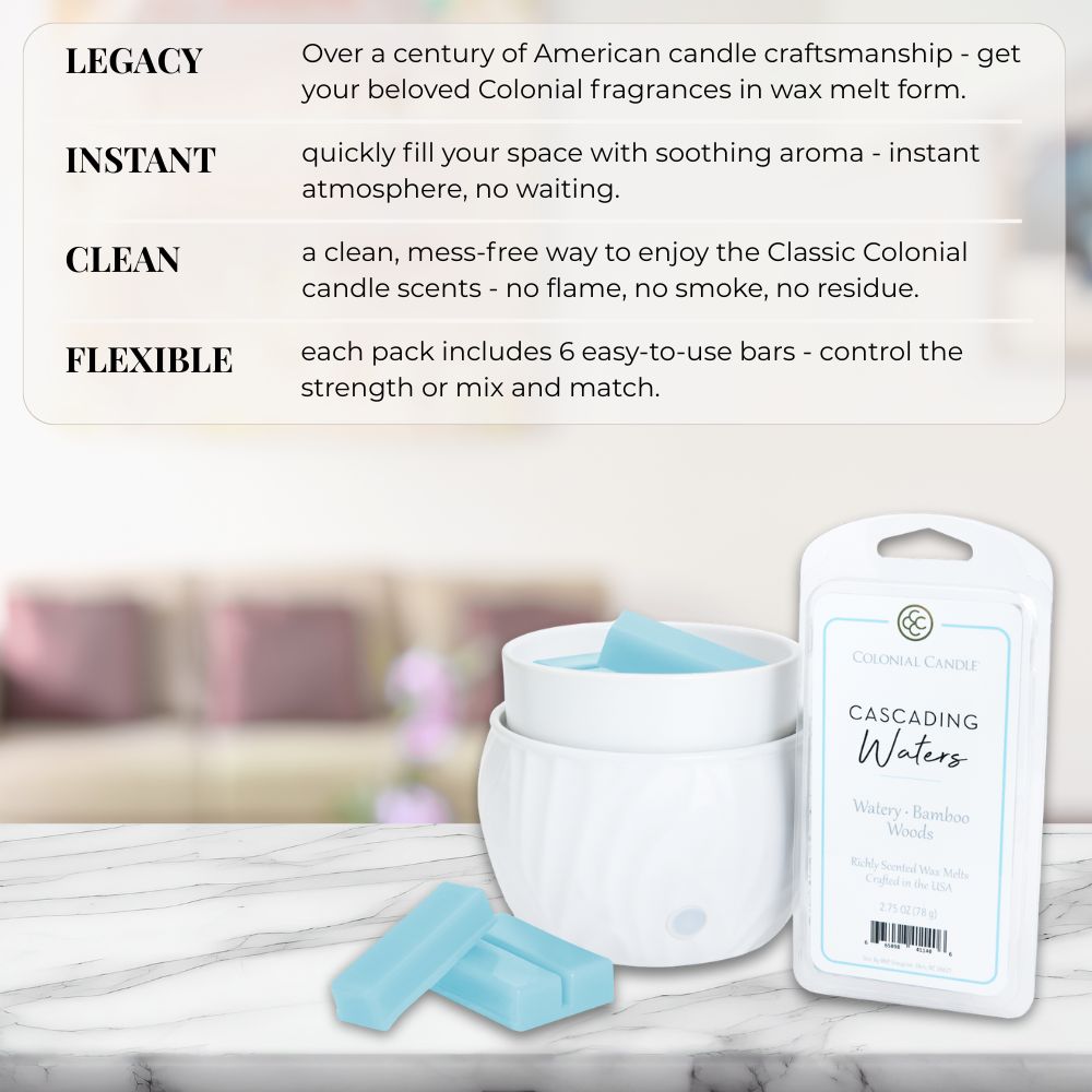 Cascading Waters, 2.75oz, Wax Melts